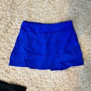 Lulu lemon tennis skirt blue size 8